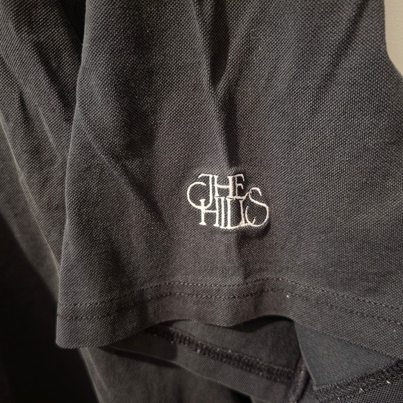 Polo Golf Ralph Lauren Mens XXL Black Pima Cotton Polo Shirt The Hills Logo - Picture 4 of 7